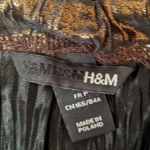 H&M Halter Tank Top Shimmery Size Small - Picture 6 of 10